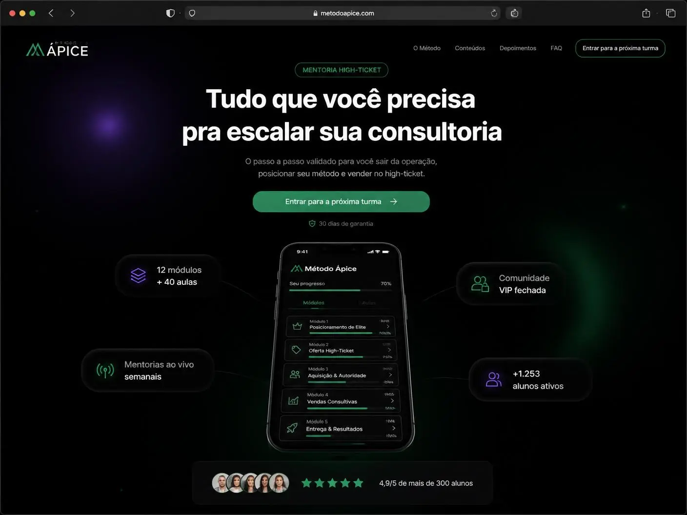 Projeto Método Ápice